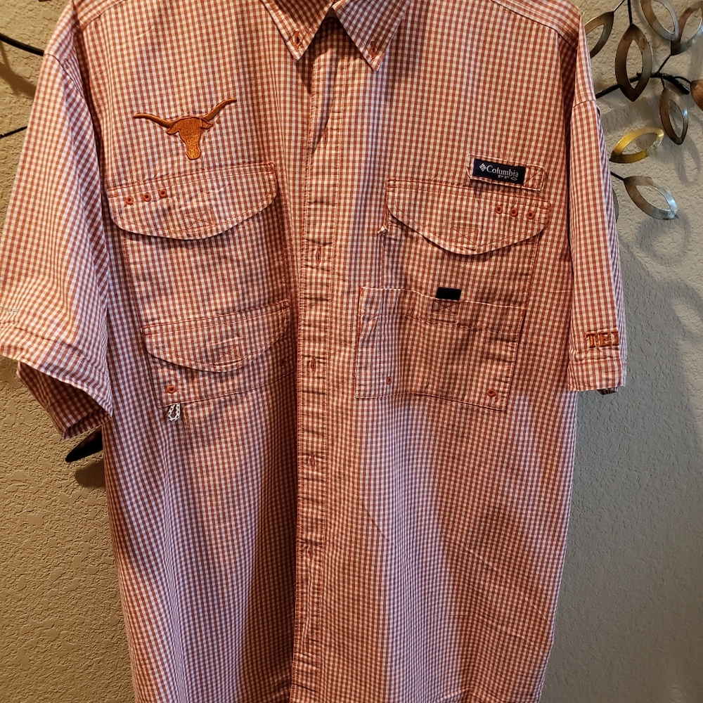 Texas Longhorn Columbia shirt